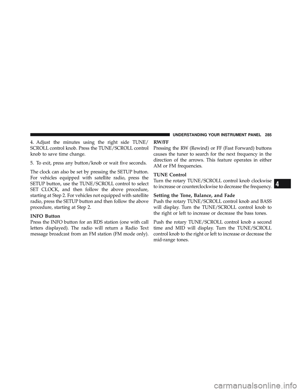 JEEP LIBERTY 2012  Owners Manual 