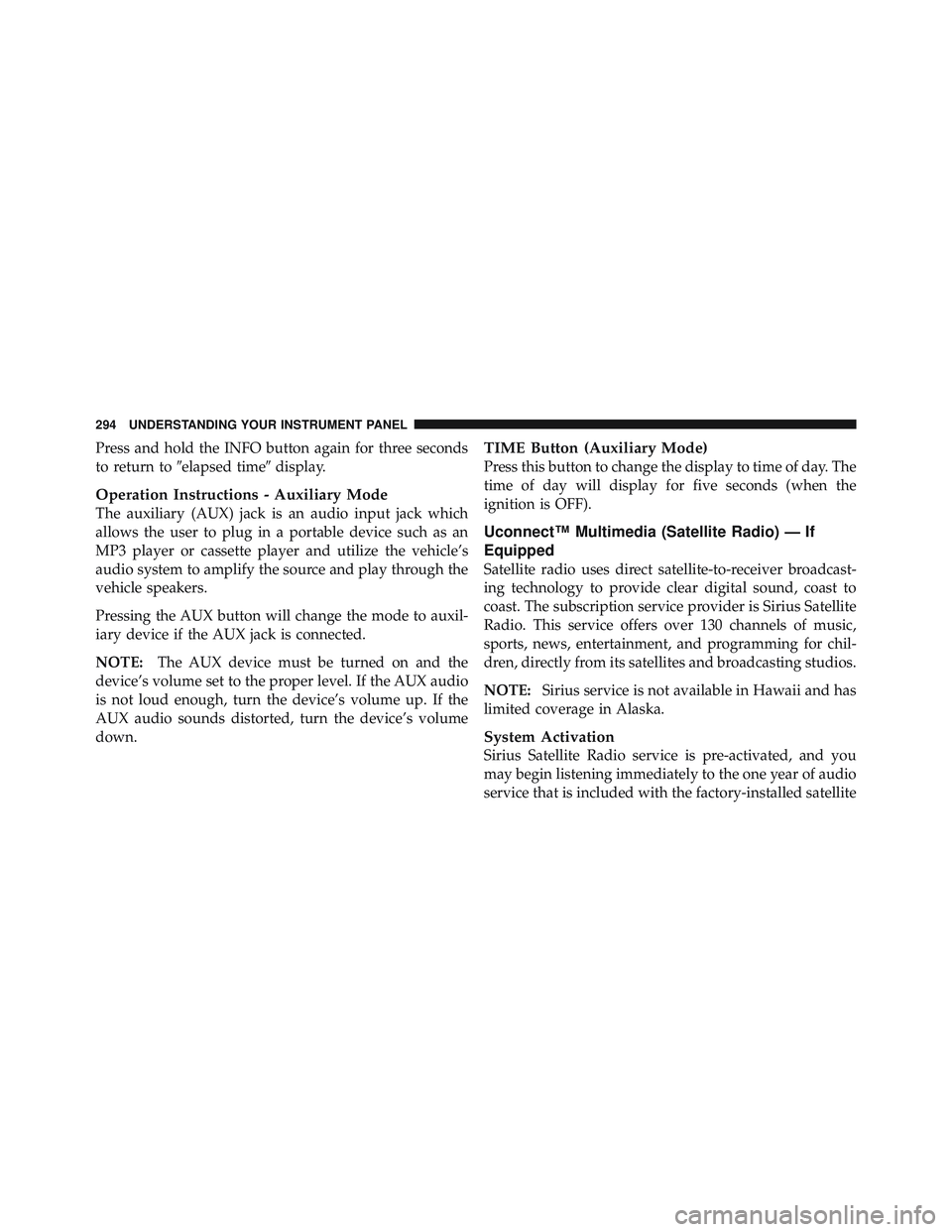 JEEP LIBERTY 2012 Owners Manual JEEP LIBERTY 2012 Owners Manual