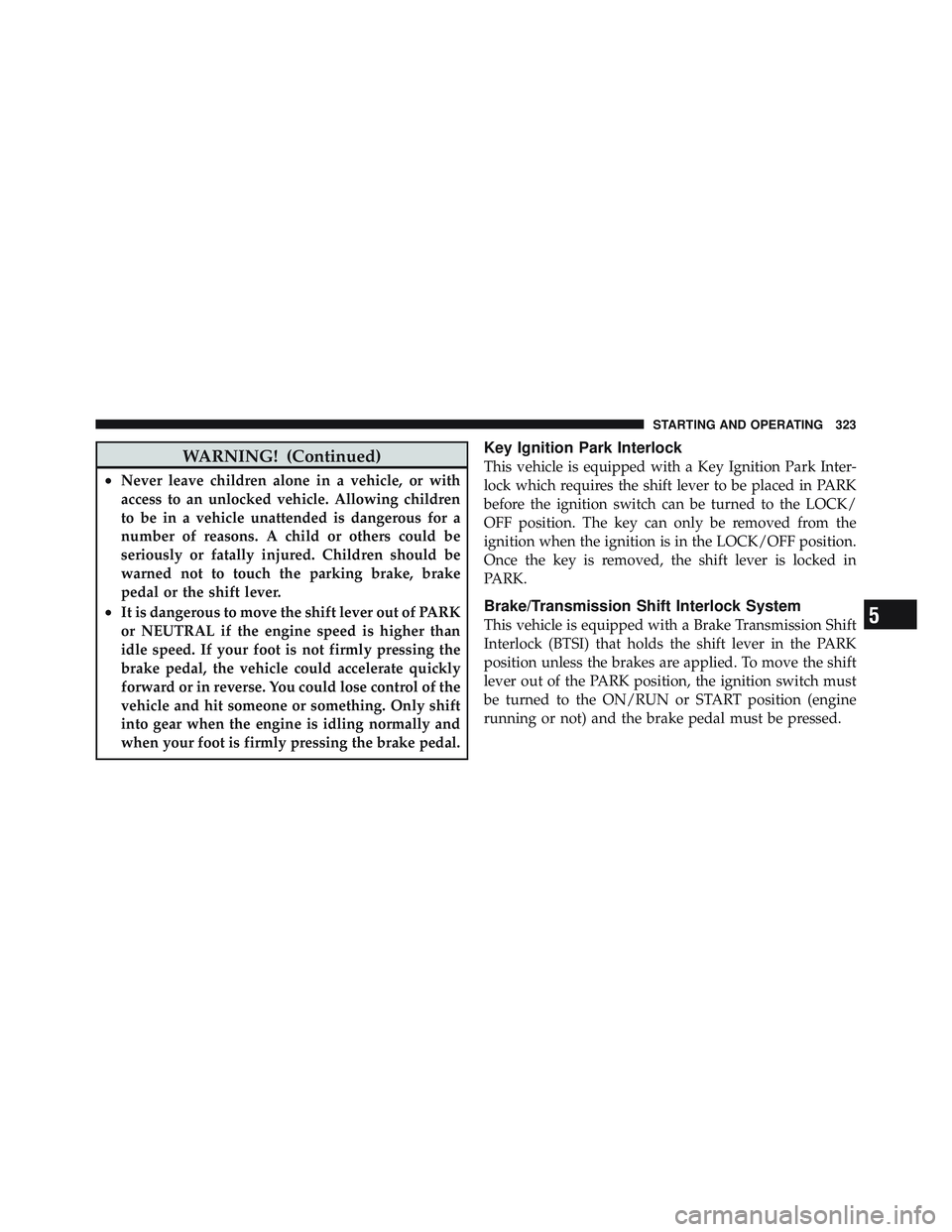 JEEP LIBERTY 2012  Owners Manual 
