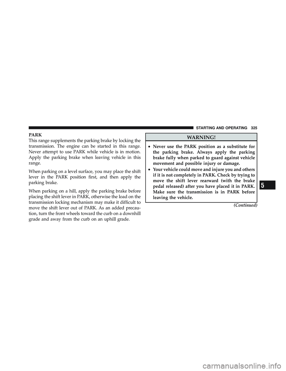JEEP LIBERTY 2012  Owners Manual 