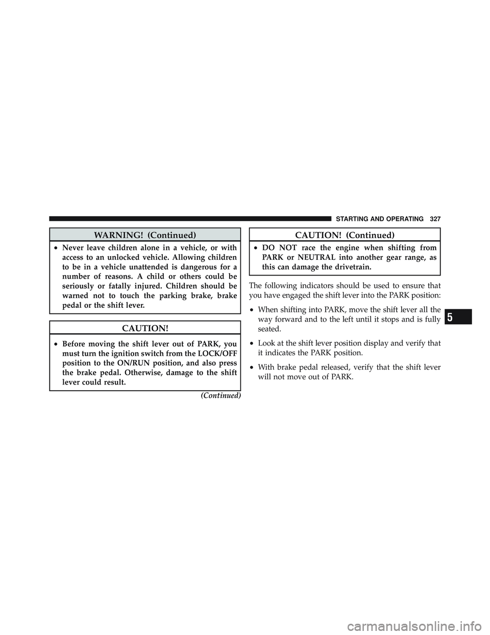 JEEP LIBERTY 2012  Owners Manual 