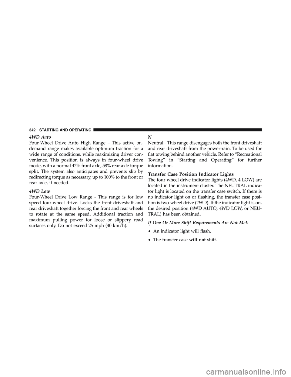 JEEP LIBERTY 2012 Owners Manual JEEP LIBERTY 2012 Owners Manual