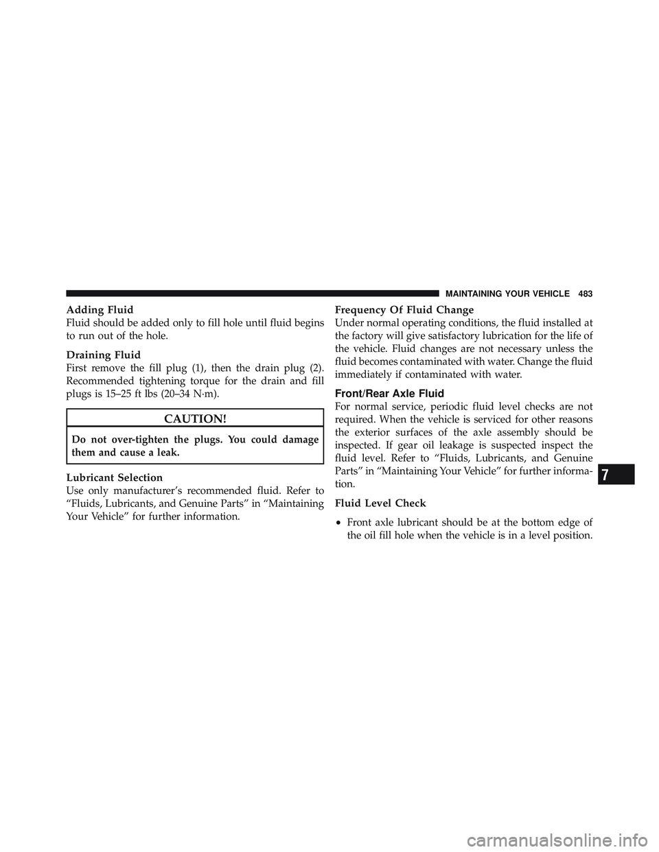 JEEP LIBERTY 2012 Owners Manual JEEP LIBERTY 2012 Owners Manual