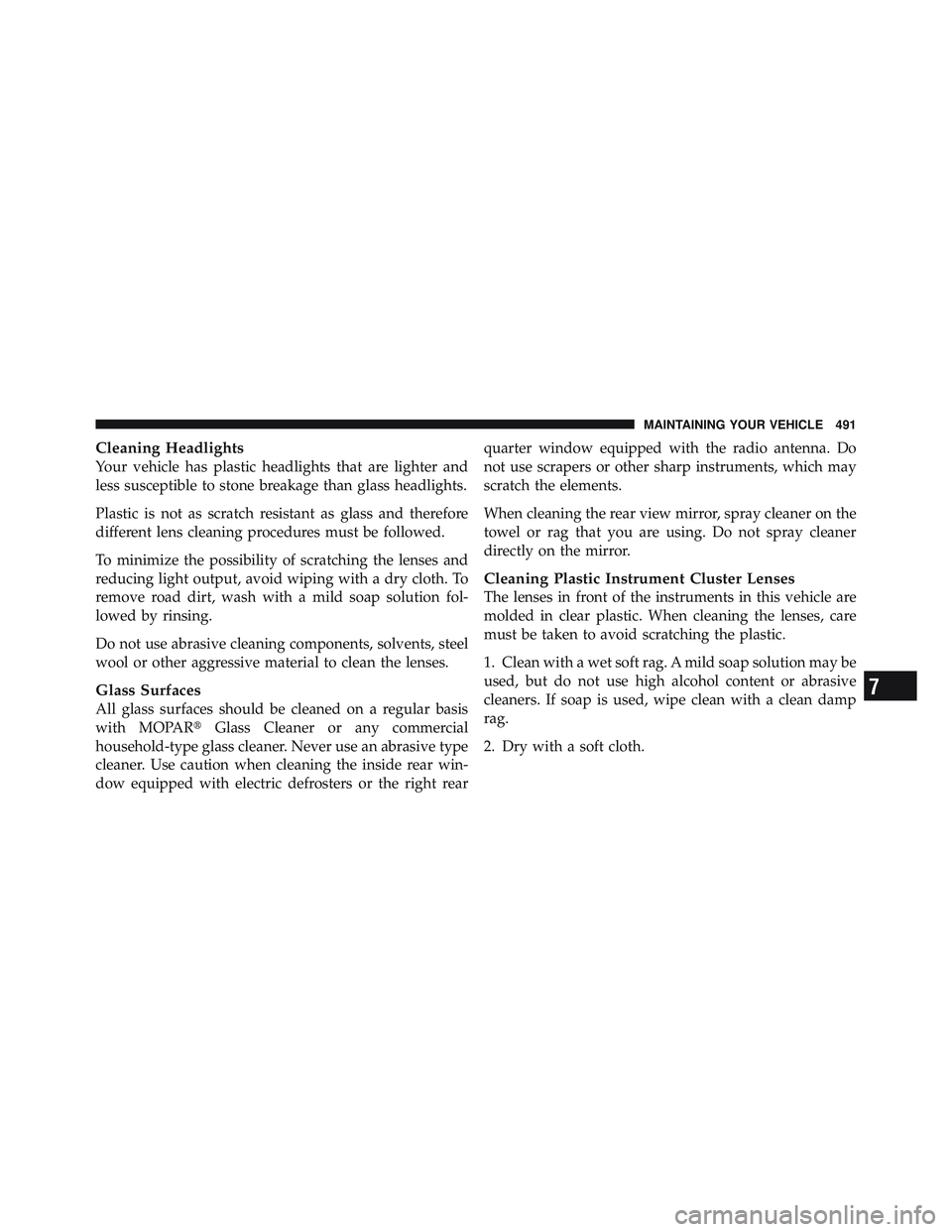 JEEP LIBERTY 2012  Owners Manual 