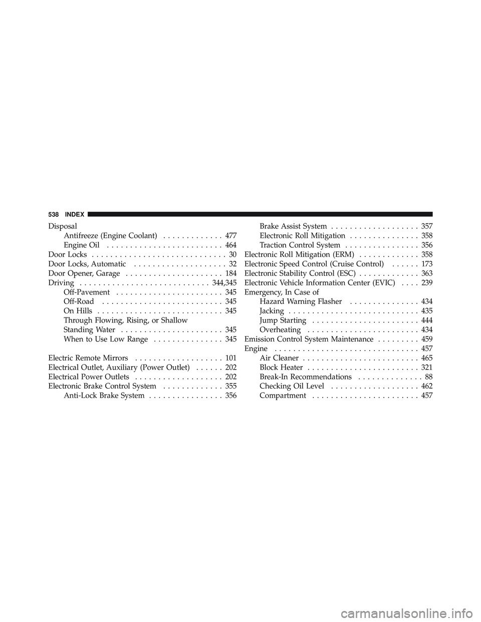 JEEP LIBERTY 2012 Owners Manual JEEP LIBERTY 2012 Owners Manual