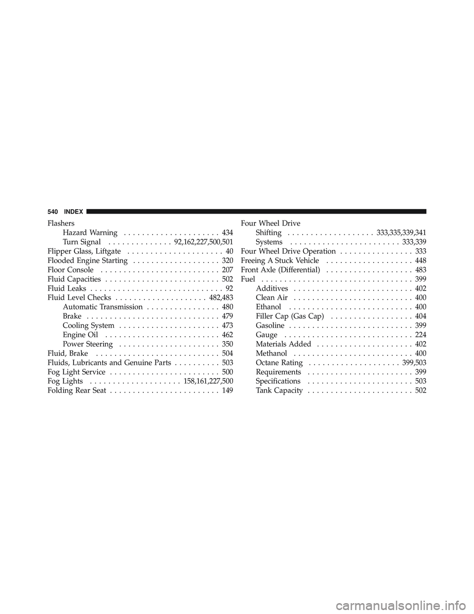 JEEP LIBERTY 2012  Owners Manual 