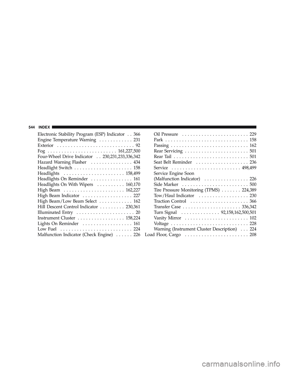 JEEP LIBERTY 2012  Owners Manual 