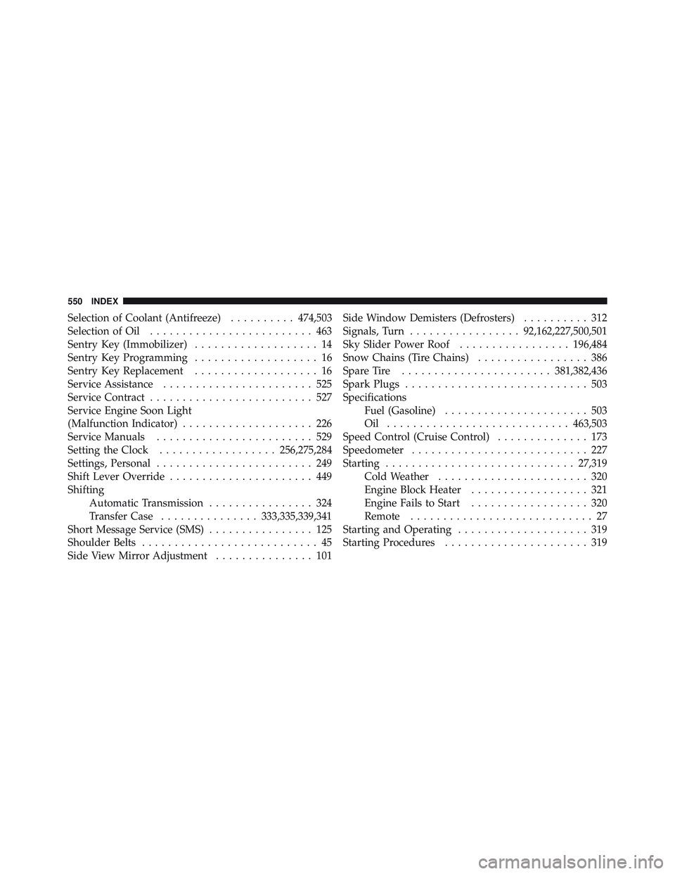 JEEP LIBERTY 2012  Owners Manual 