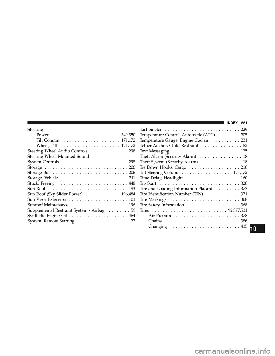 JEEP LIBERTY 2012  Owners Manual 