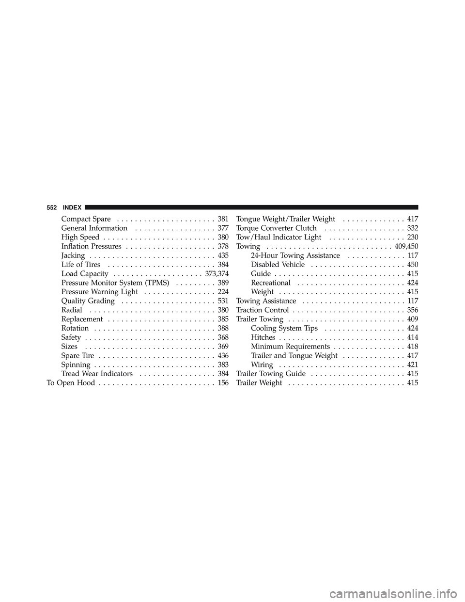 JEEP LIBERTY 2012  Owners Manual 
