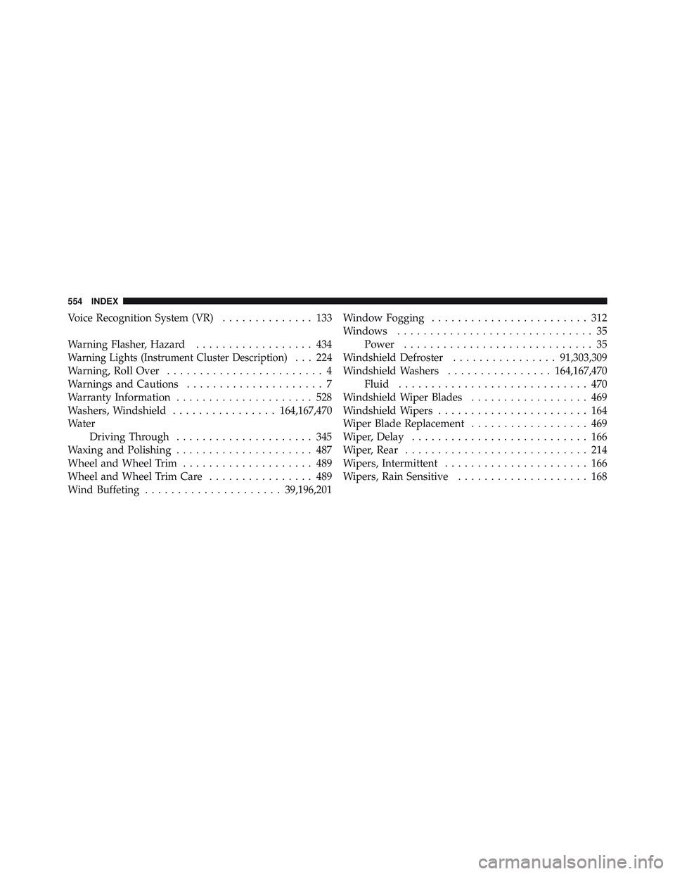 JEEP LIBERTY 2012  Owners Manual 