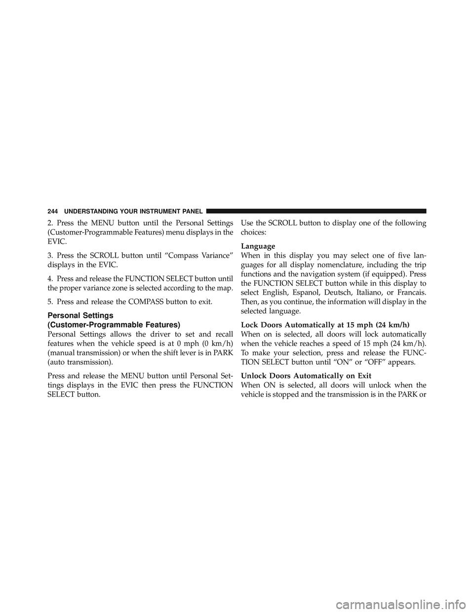 JEEP LIBERTY 2011 Owners Manual JEEP LIBERTY 2011 Owners Manual