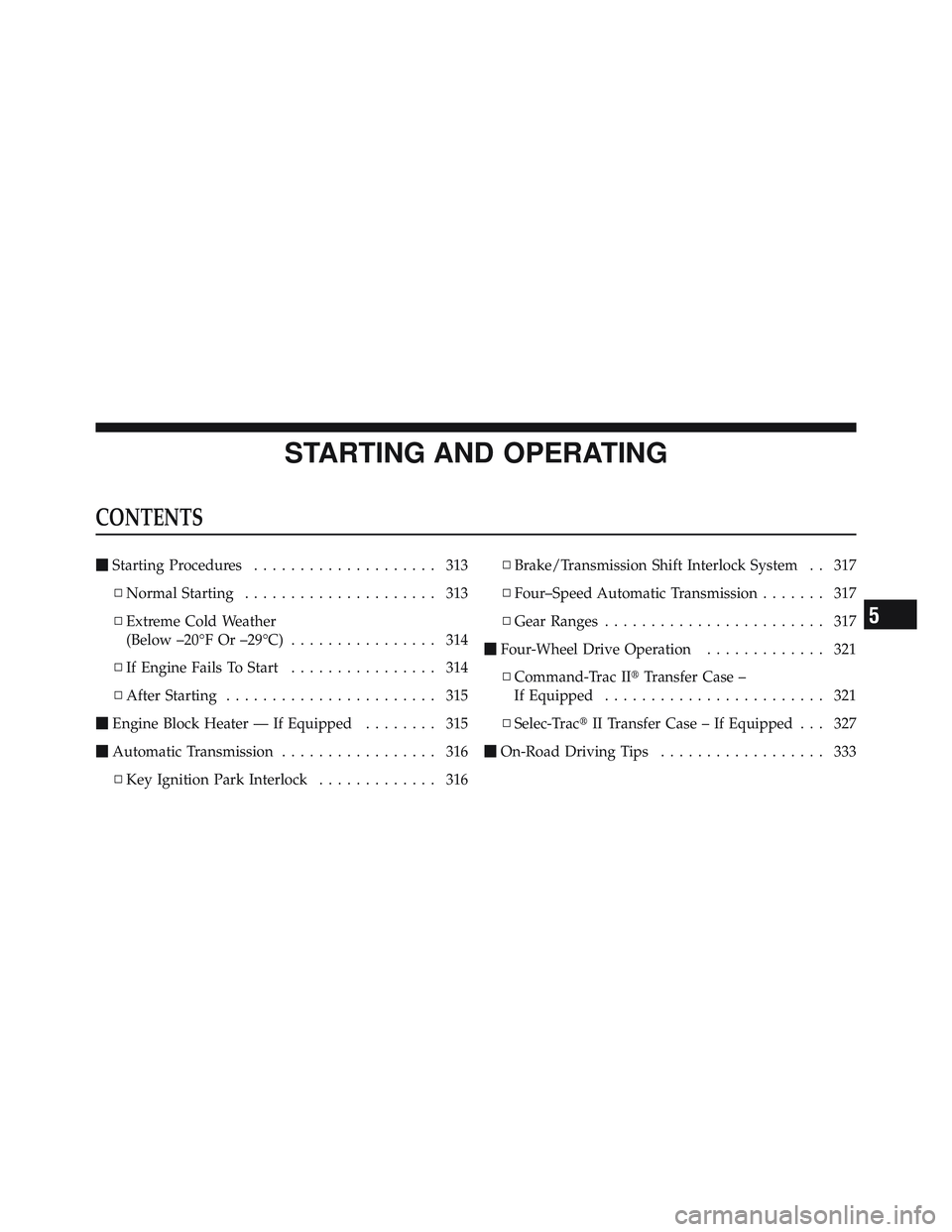 JEEP LIBERTY 2011 Owners Manual JEEP LIBERTY 2011 Owners Manual