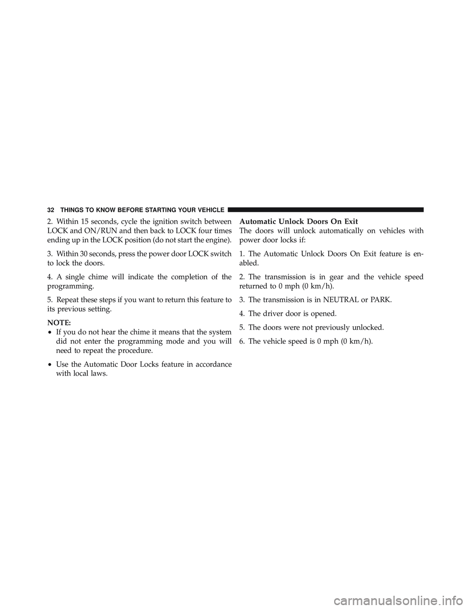 JEEP LIBERTY 2011 Owners Guide 