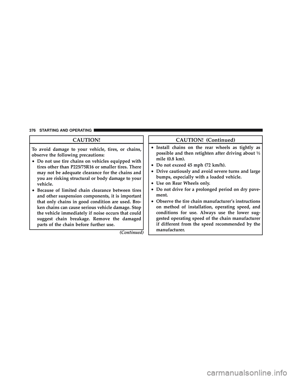 JEEP LIBERTY 2011  Owners Manual 