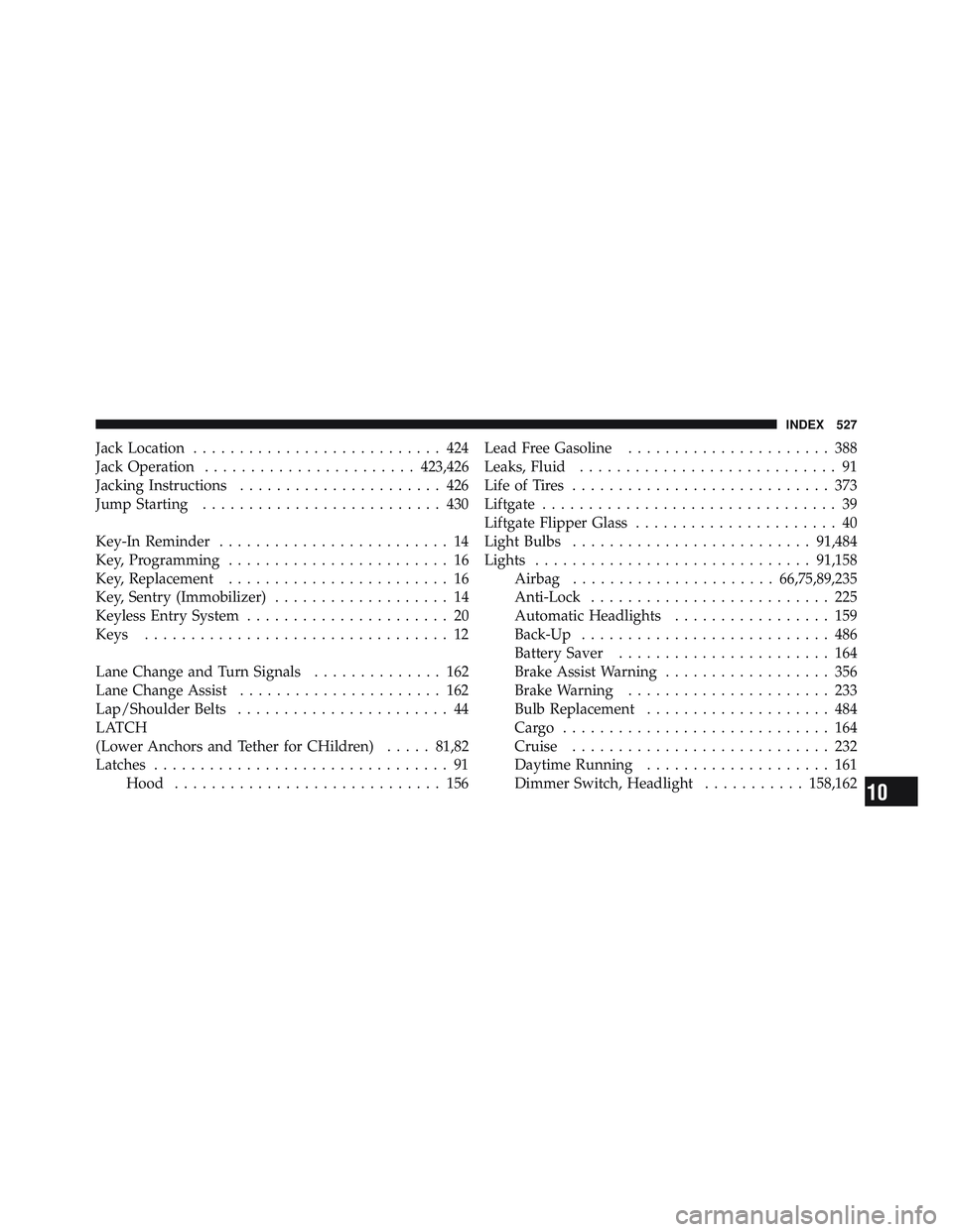 JEEP LIBERTY 2011 Owners Manual JEEP LIBERTY 2011 Owners Manual
