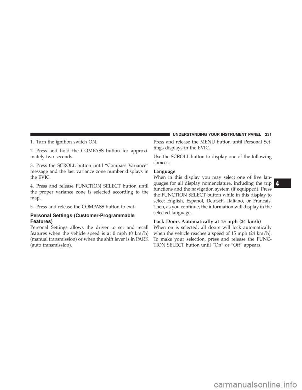 JEEP LIBERTY 2010 Owners Manual JEEP LIBERTY 2010 Owners Manual