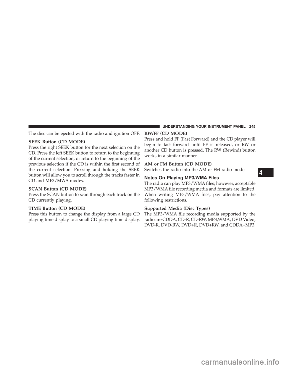 JEEP LIBERTY 2010 Owners Manual JEEP LIBERTY 2010 Owners Manual