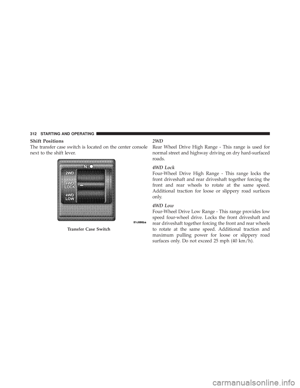 JEEP LIBERTY 2010 Owners Manual JEEP LIBERTY 2010 Owners Manual