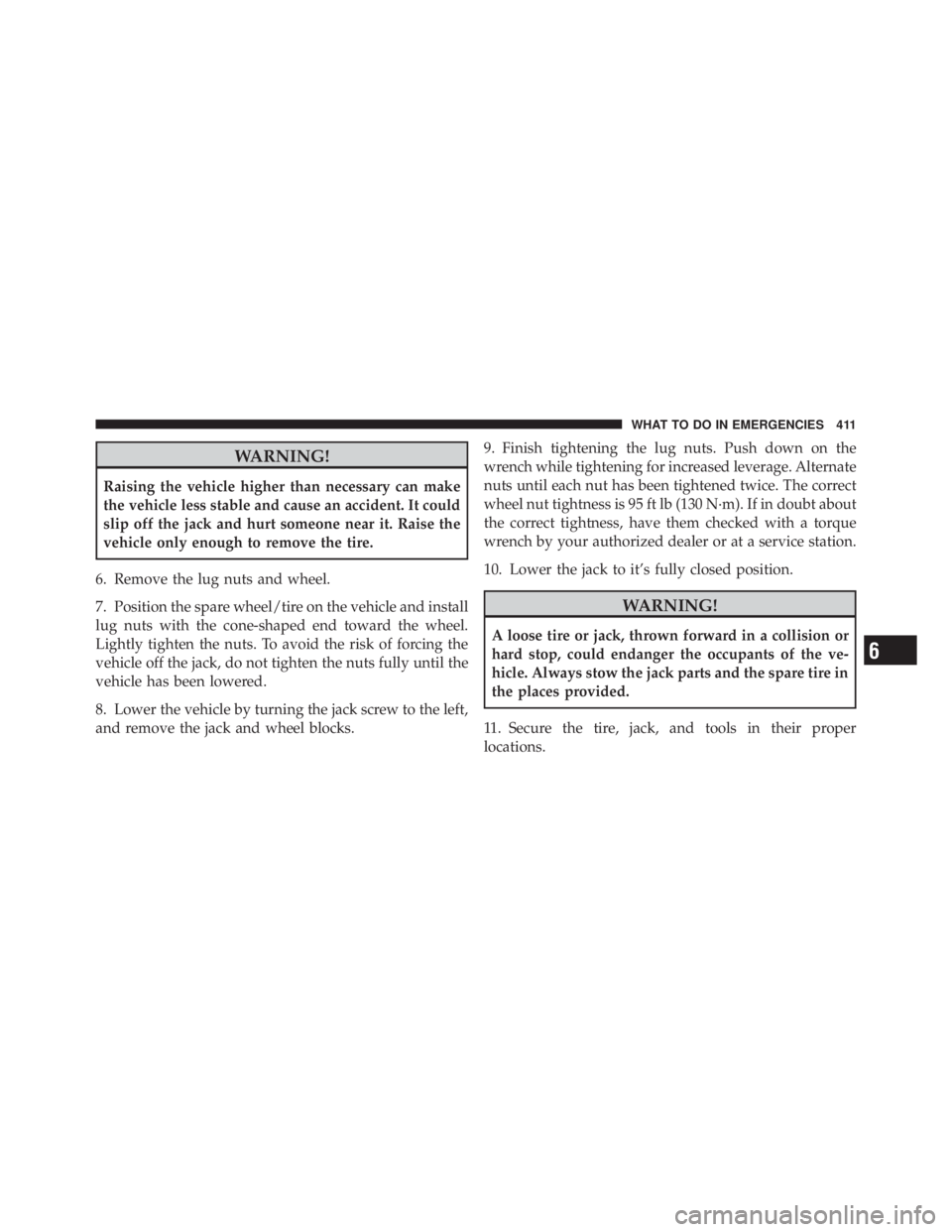JEEP LIBERTY 2010  Owners Manual 