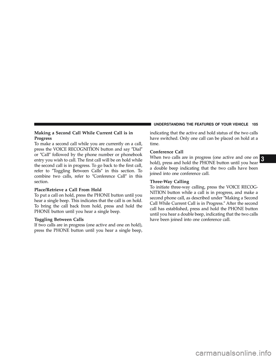 JEEP LIBERTY 2009 Owners Manual 3 JEEP LIBERTY 2009 Owners Manual 3