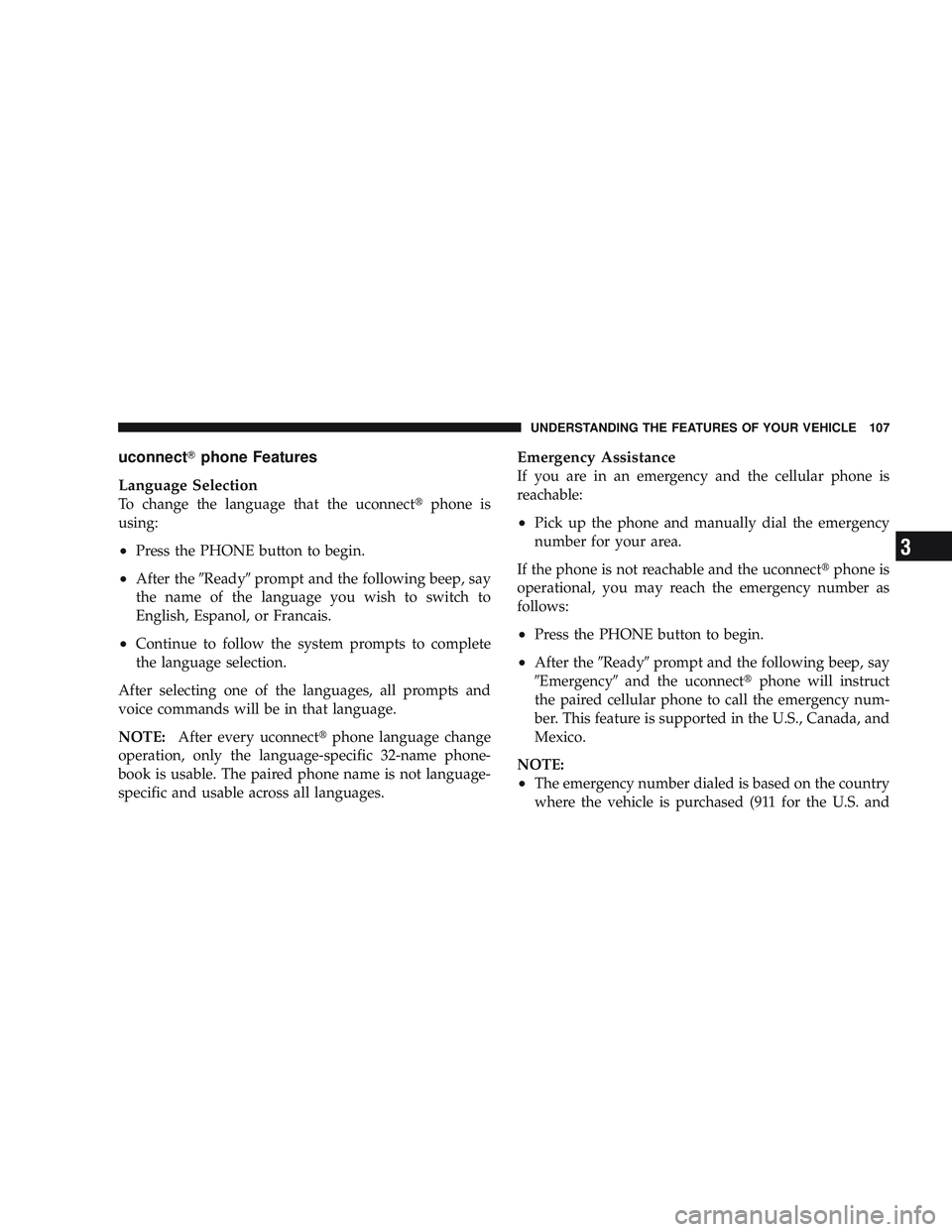 JEEP LIBERTY 2009 Owners Manual 3 JEEP LIBERTY 2009 Owners Manual 3