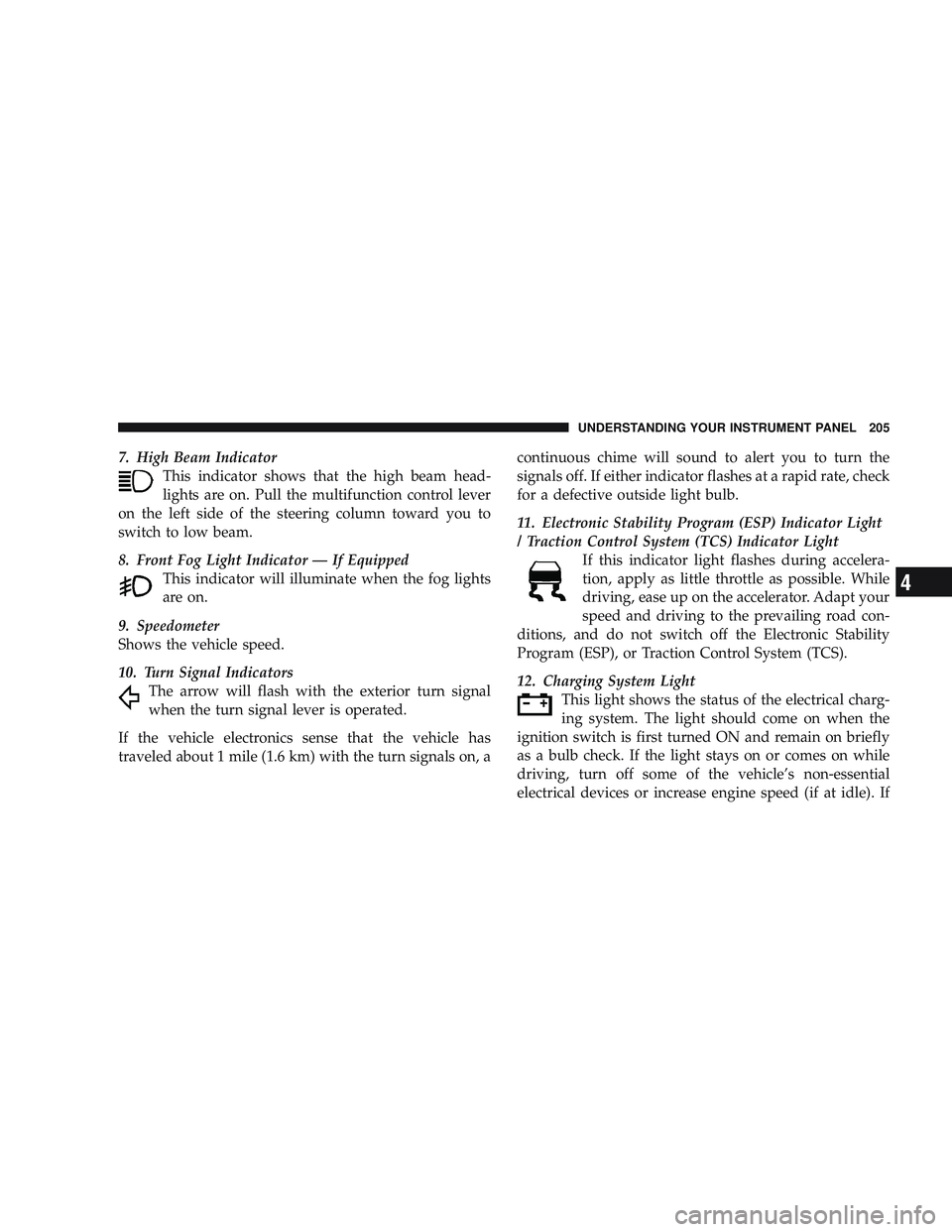 JEEP LIBERTY 2009 Owners Manual 4 JEEP LIBERTY 2009 Owners Manual 4