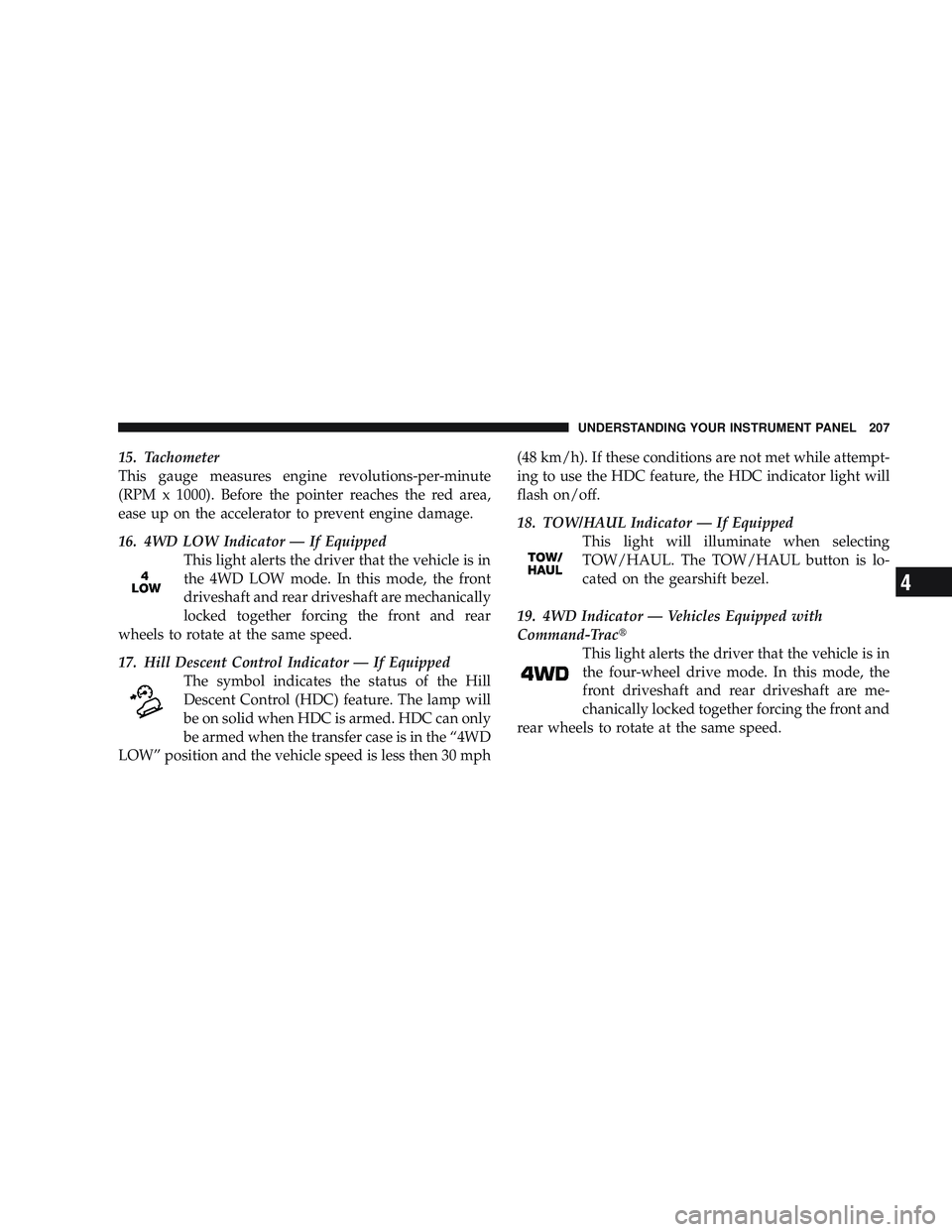 JEEP LIBERTY 2009 Owners Manual 4 JEEP LIBERTY 2009 Owners Manual 4