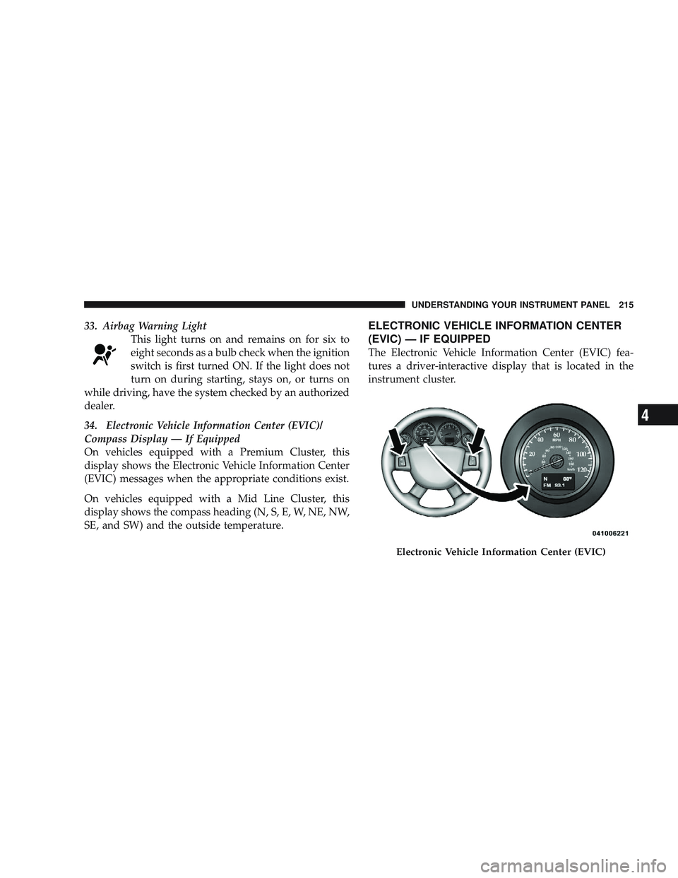 JEEP LIBERTY 2009 Owners Manual 4 JEEP LIBERTY 2009 Owners Manual 4