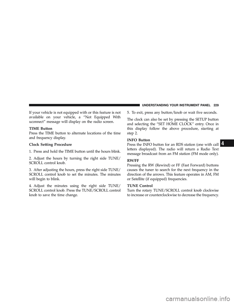JEEP LIBERTY 2009 Owners Manual 4 JEEP LIBERTY 2009 Owners Manual 4