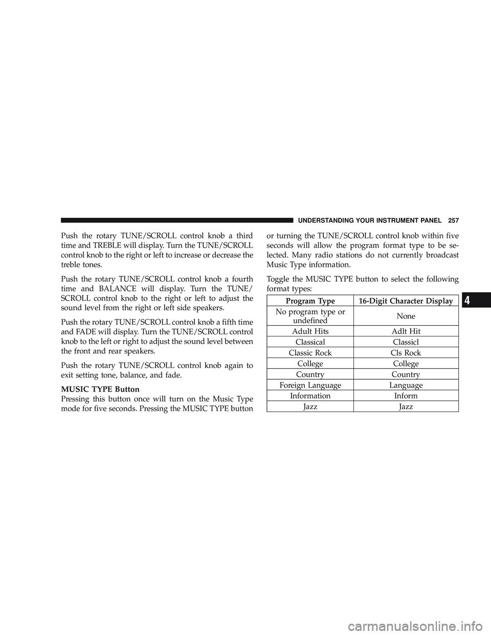 JEEP LIBERTY 2009  Owners Manual 4 