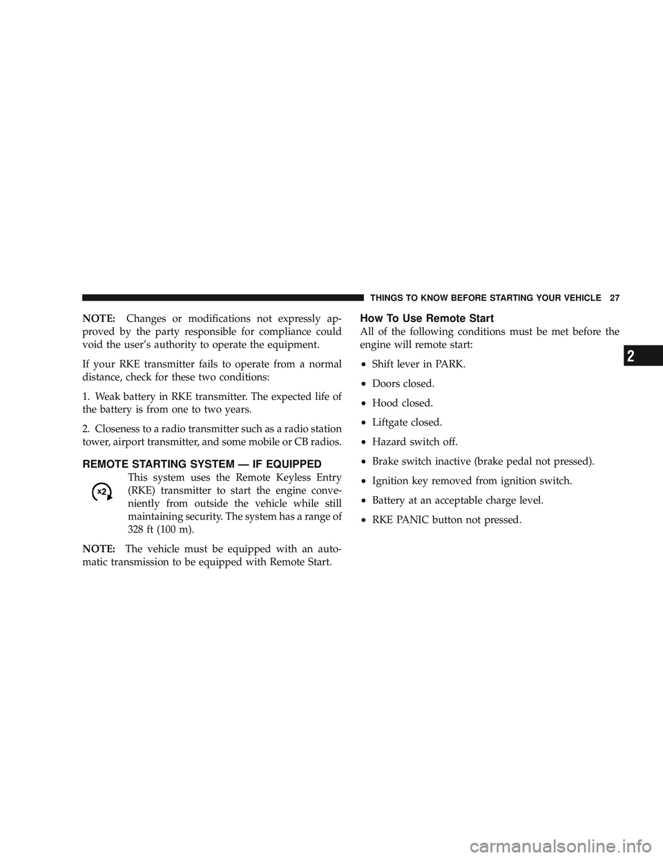 JEEP LIBERTY 2009 Owners Manual 2 JEEP LIBERTY 2009 Owners Manual 2