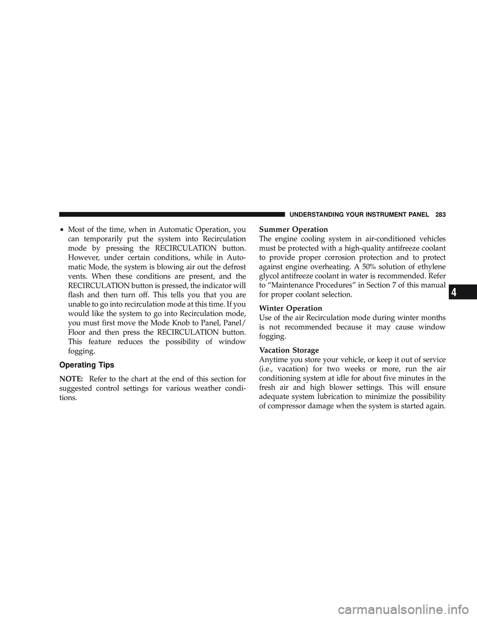 JEEP LIBERTY 2009  Owners Manual 4 
