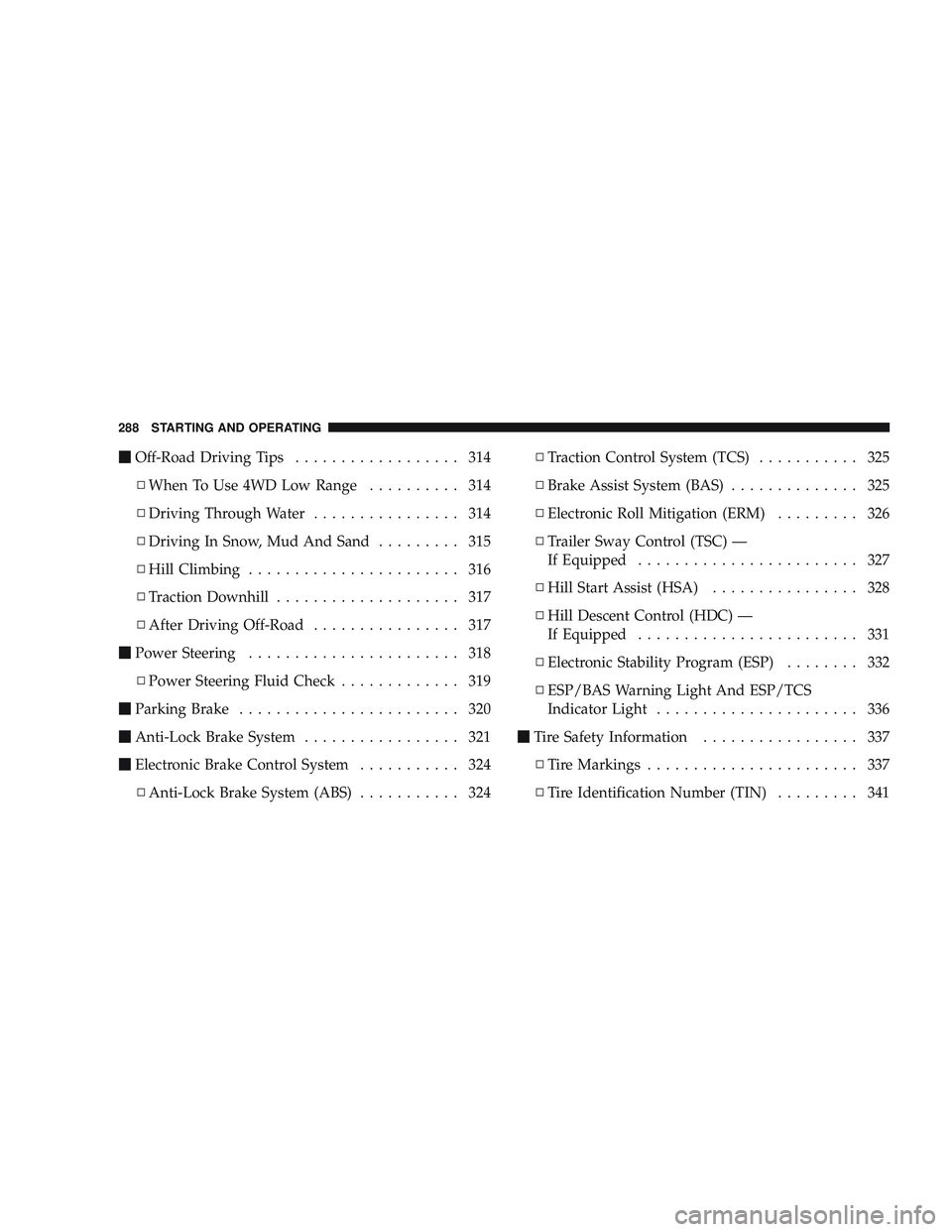 JEEP LIBERTY 2009  Owners Manual 
