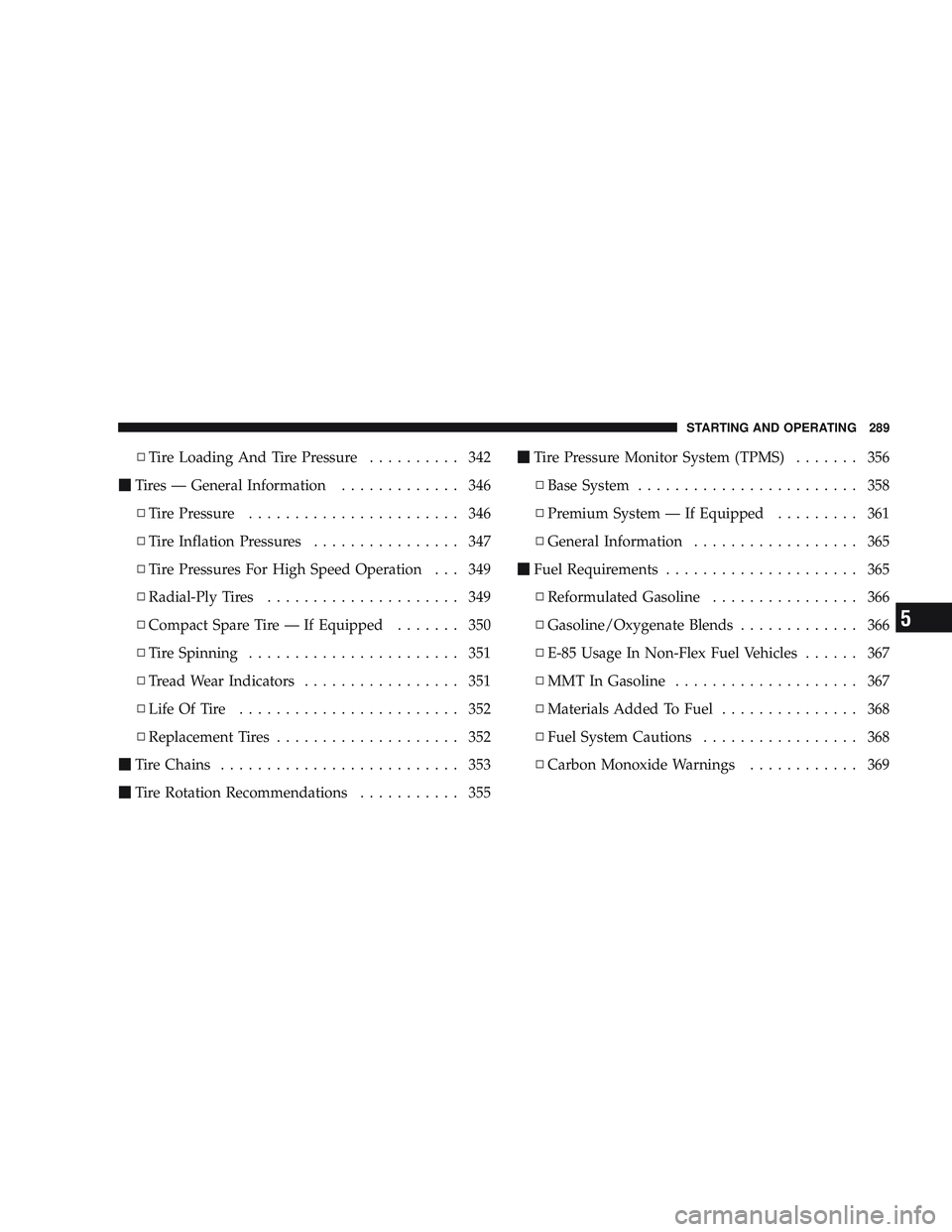 JEEP LIBERTY 2009  Owners Manual 5 