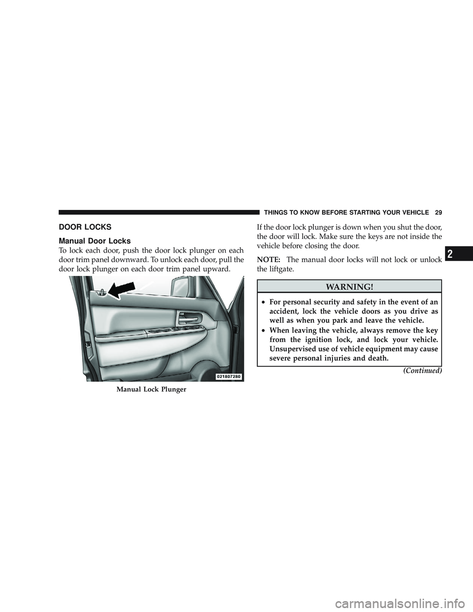 JEEP LIBERTY 2009 Owners Guide 2 JEEP LIBERTY 2009 Owners Guide 2