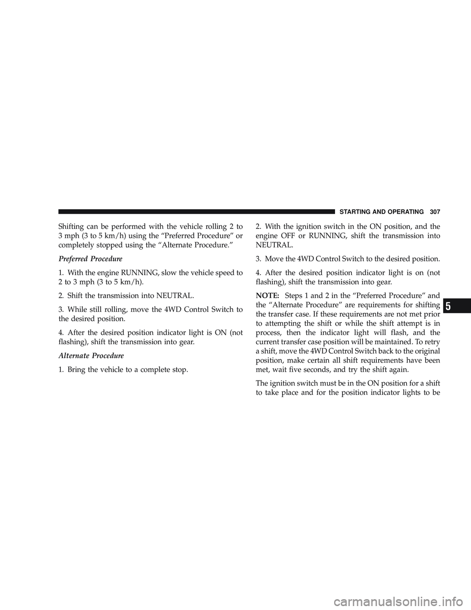 JEEP LIBERTY 2009  Owners Manual 5 
