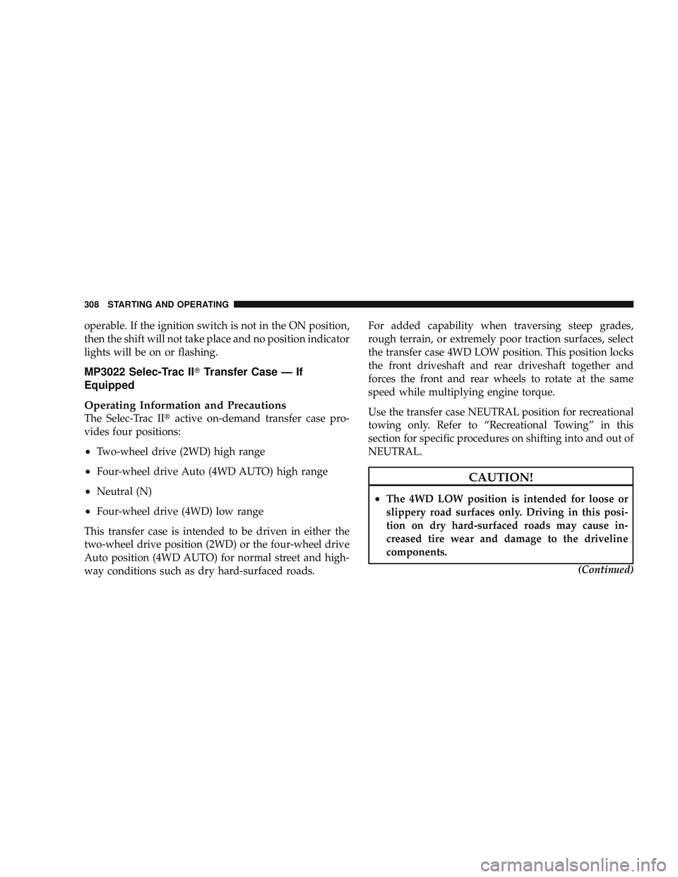 JEEP LIBERTY 2009  Owners Manual 