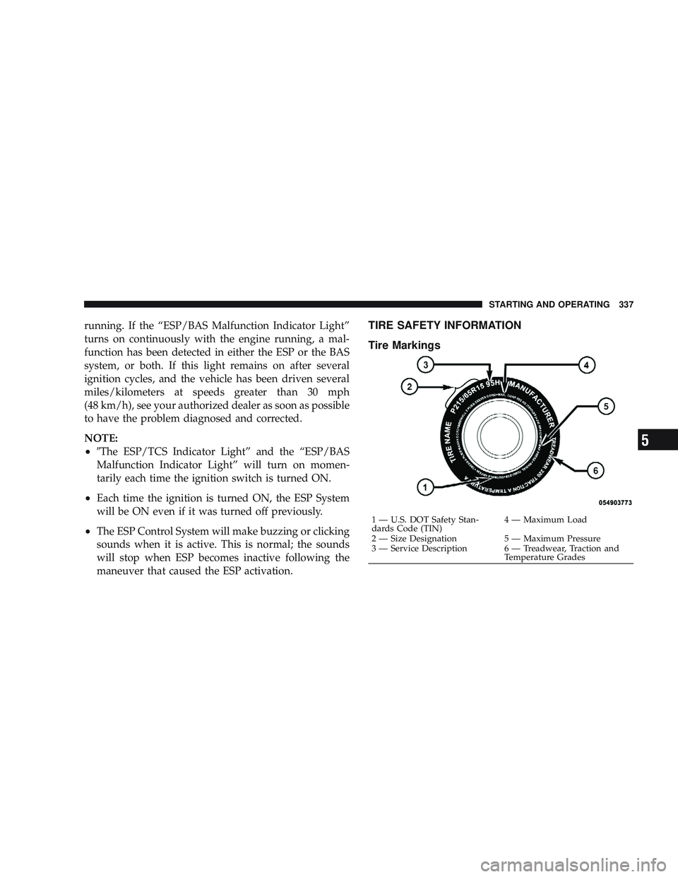 JEEP LIBERTY 2009 Owners Manual 5 JEEP LIBERTY 2009 Owners Manual 5