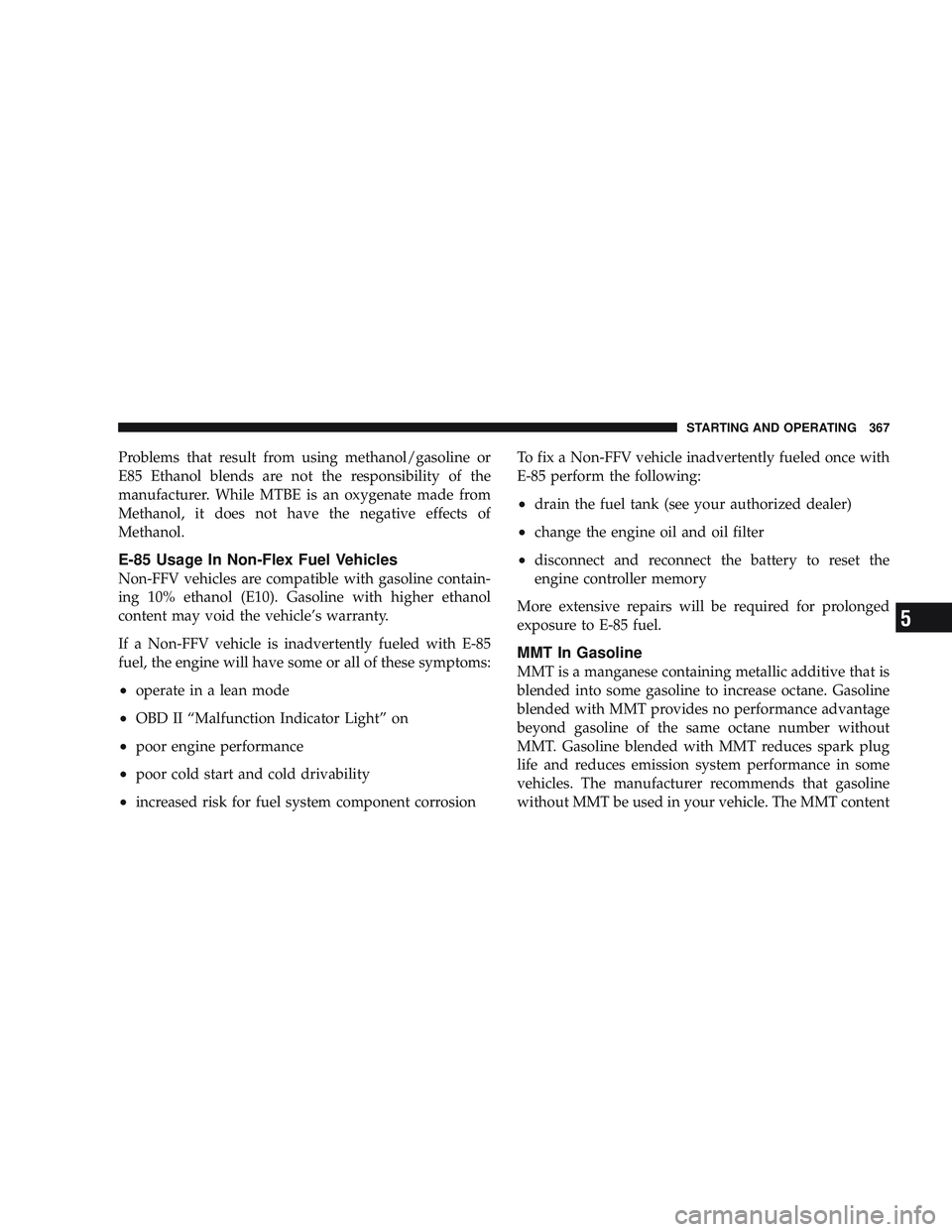 JEEP LIBERTY 2009  Owners Manual 5 