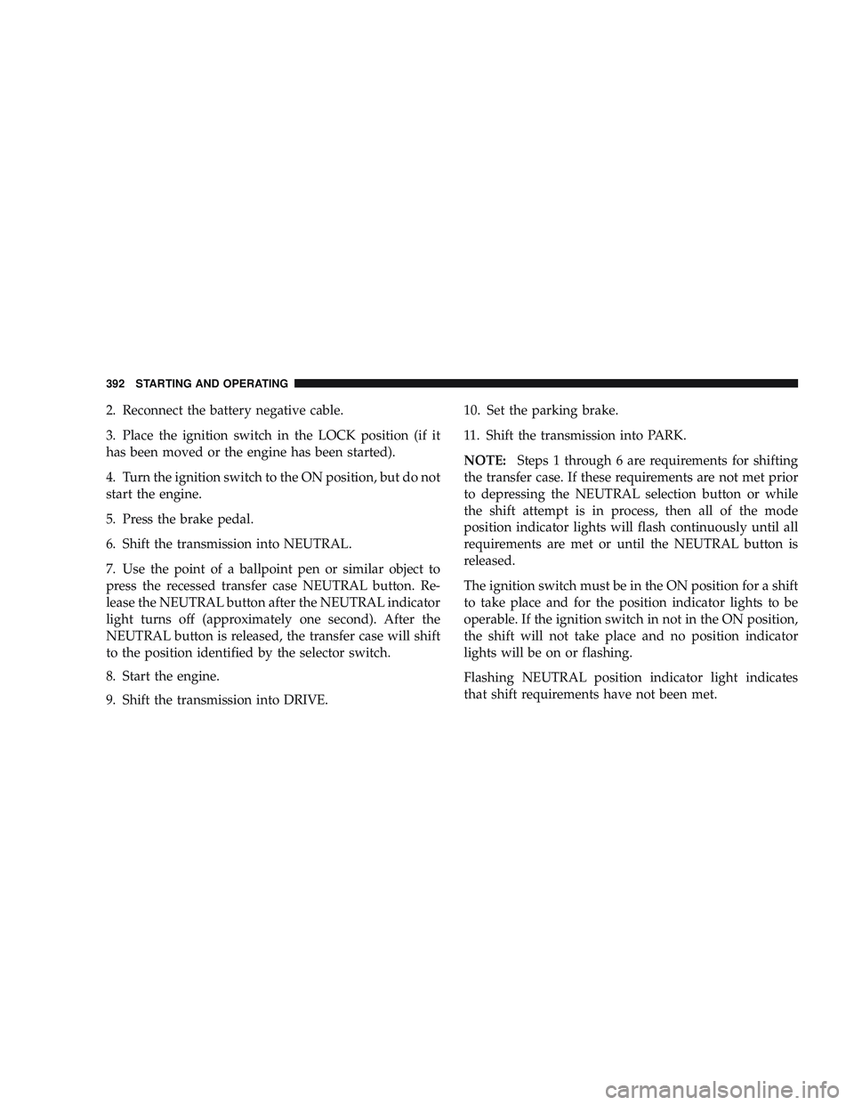 JEEP LIBERTY 2009 Owners Manual JEEP LIBERTY 2009 Owners Manual