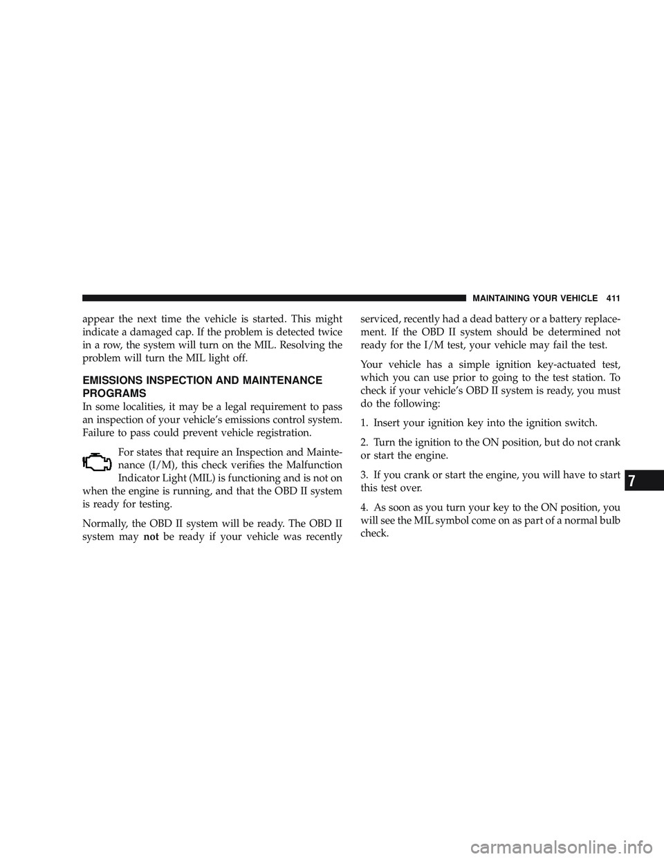 JEEP LIBERTY 2009 Owners Manual 7 JEEP LIBERTY 2009 Owners Manual 7