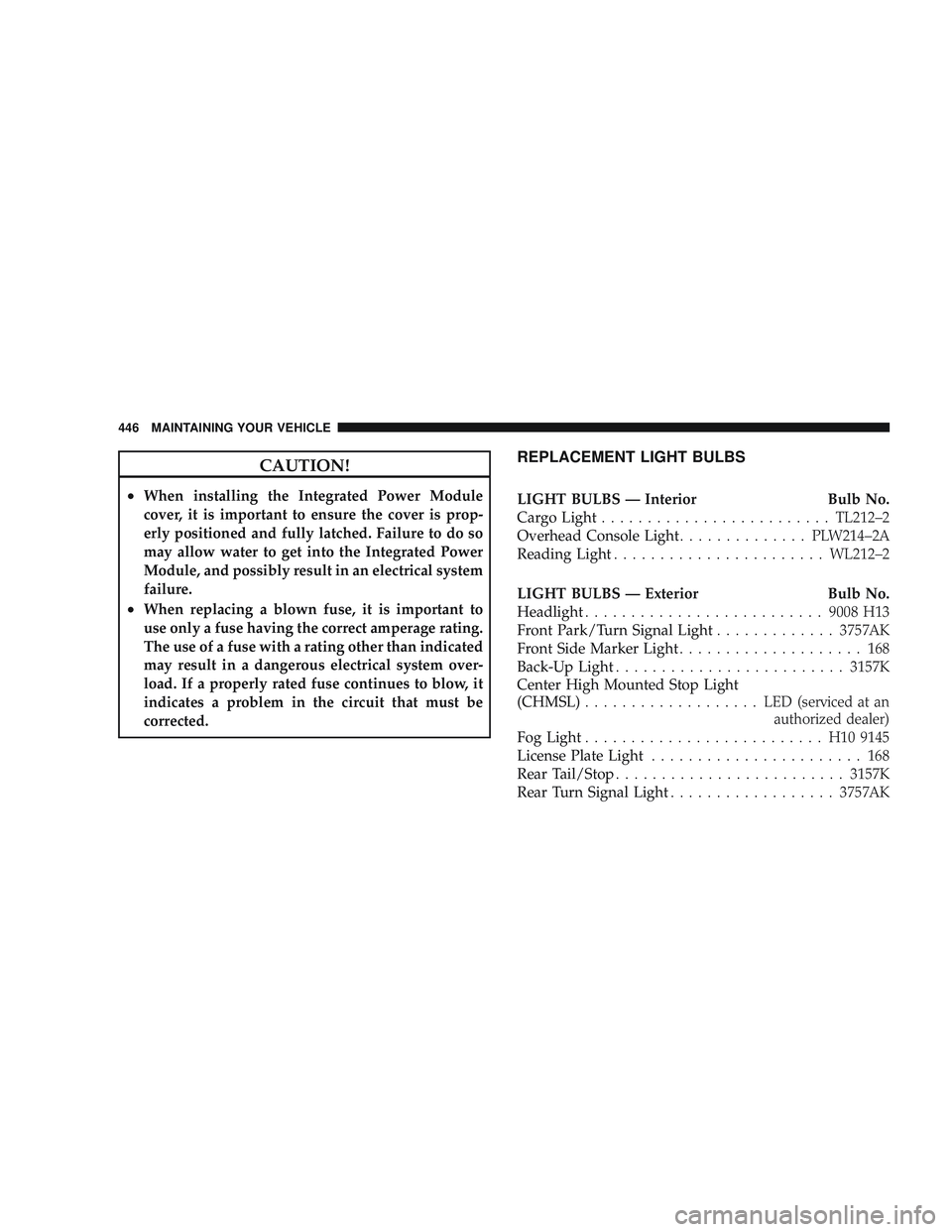 JEEP LIBERTY 2009 Owners Manual JEEP LIBERTY 2009 Owners Manual