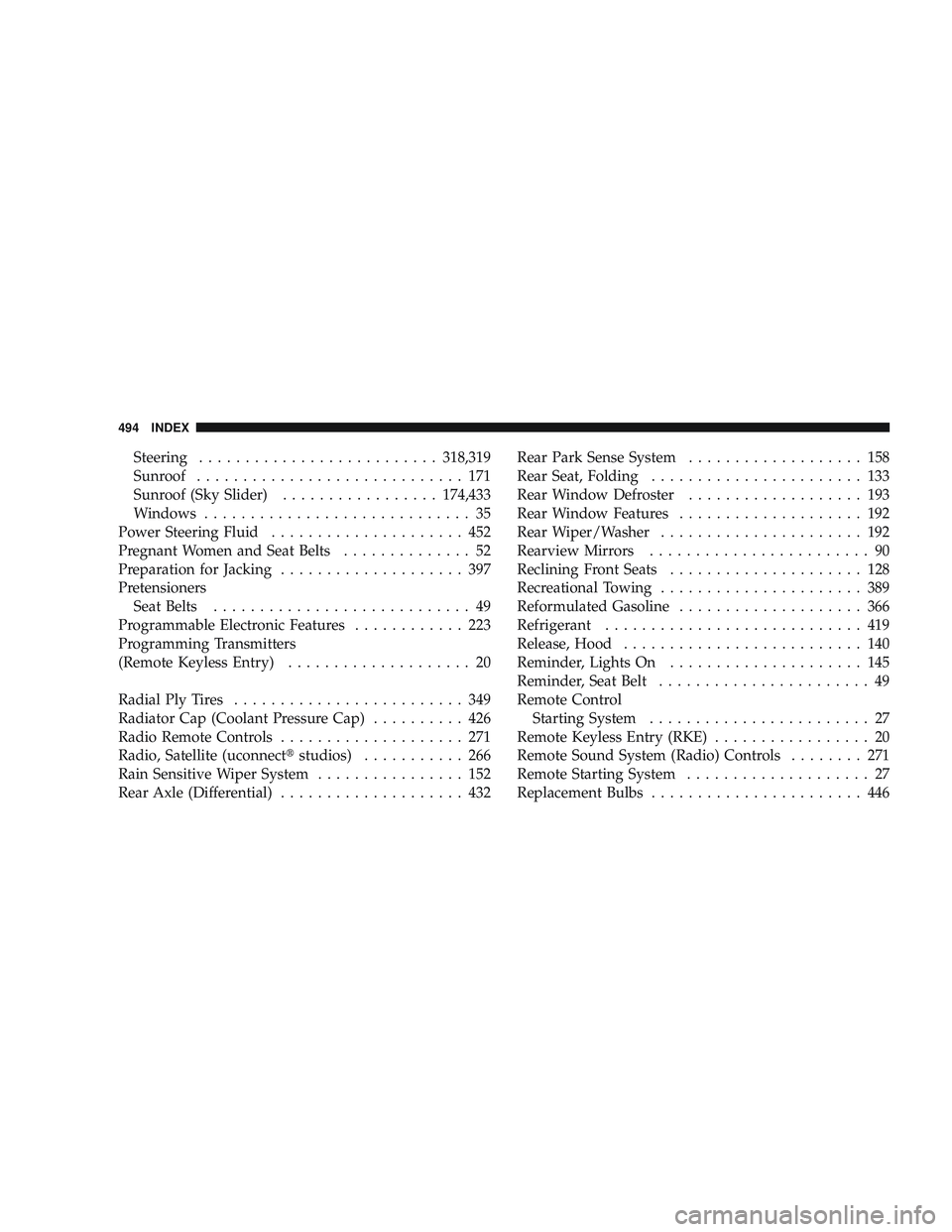JEEP LIBERTY 2009 Owners Manual JEEP LIBERTY 2009 Owners Manual