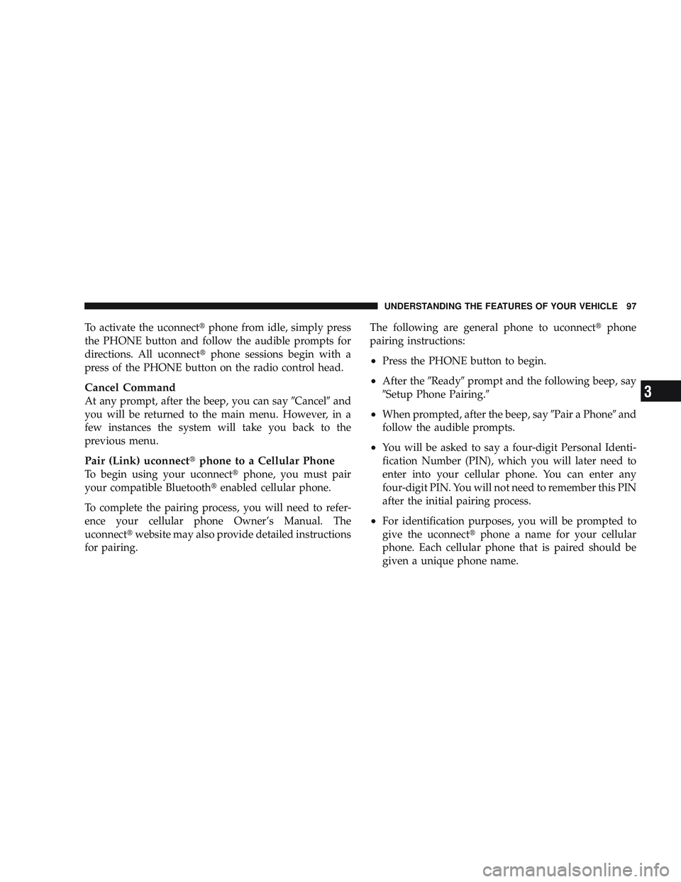 JEEP LIBERTY 2009  Owners Manual 3 
