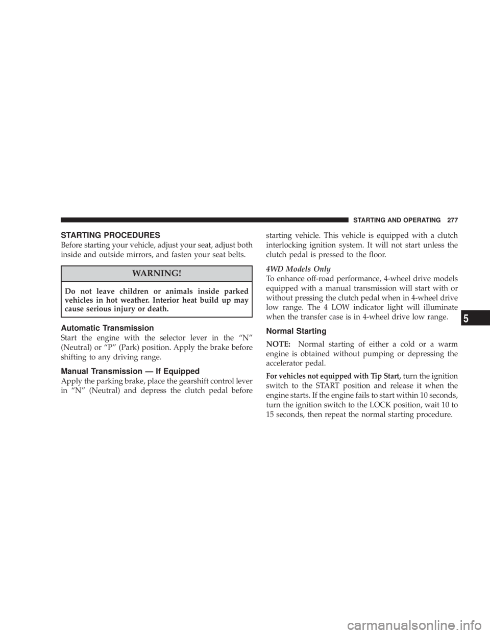 JEEP LIBERTY 2008 Owners Manual JEEP LIBERTY 2008 Owners Manual