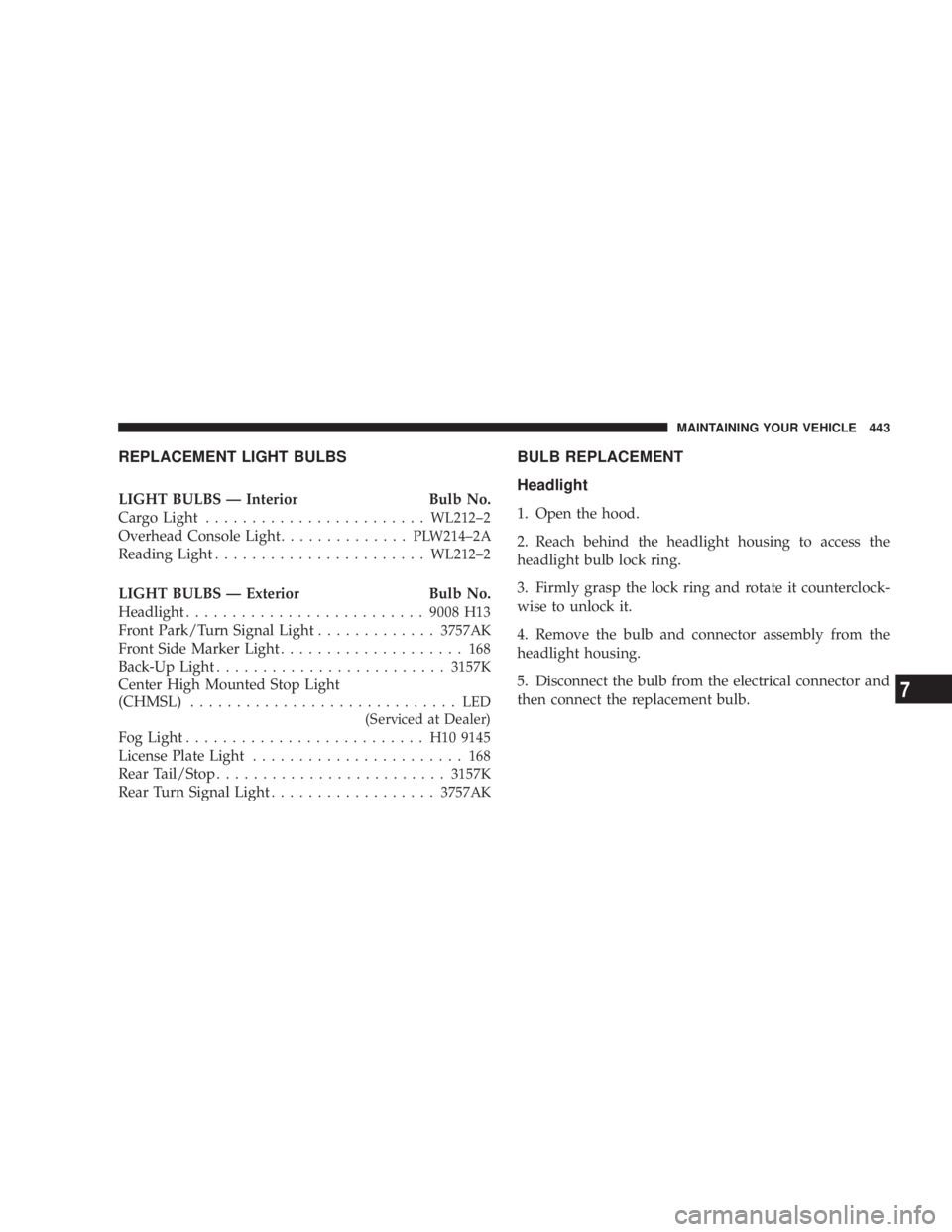 JEEP LIBERTY 2008 Owners Manual JEEP LIBERTY 2008 Owners Manual