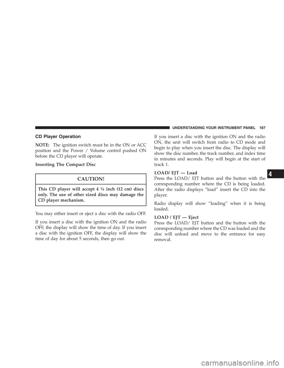 JEEP LIBERTY 2007  Owners Manual 
