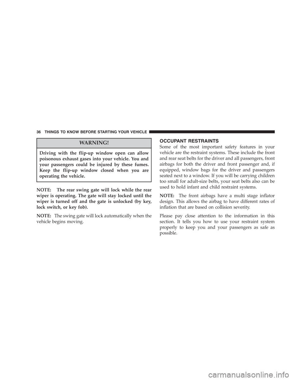 JEEP LIBERTY 2007 Owners Guide JEEP LIBERTY 2007 Owners Guide