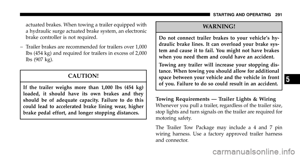 JEEP LIBERTY 2006 Owners Manual 5 JEEP LIBERTY 2006 Owners Manual 5
